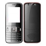 Full Body Housing For Lemon Duo 339 Black Red - Maxbhi Com