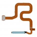 Fingerprint Sensor Flex Cable For Oppo Reno4 Z 5g White By - Maxbhi Com