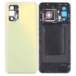 Back Panel Cover For Realme Q3 Pro 5g Yellow - Maxbhi Com