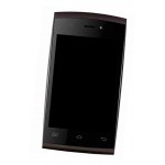 Lcd Frame Middle Chassis For Intex Aqua V3 Brown By - Maxbhi Com
