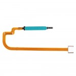 Fingerprint Sensor Flex Cable For Xiaomi Redmi 9t White By - Maxbhi Com