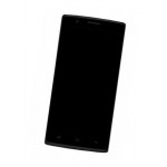 Lcd Frame Middle Chassis For Karbonn Titanium High 2 S203 Black By - Maxbhi Com
