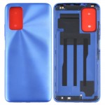 Back Panel Cover For Xiaomi Redmi 9t Blue - Maxbhi Com