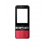 Full Body Housing For Maxx Mx424e Supremo Red Wine Silver - Maxbhi Com