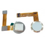 Fingerprint Sensor Flex Cable For Doogee F7 White By - Maxbhi Com