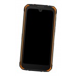 Lcd Frame Middle Chassis For Doogee S59 Pro Orange By - Maxbhi Com