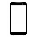Replacement Front Glass For Doogee S35 Black By - Maxbhi Com