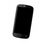 Lcd Frame Middle Chassis For Idea Aurus 4 Black By - Maxbhi Com