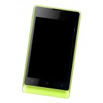 Lcd Frame Middle Chassis For Intex Turbo 3 5 White By - Maxbhi Com