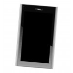 Lcd Frame Middle Chassis For Micromax Funbook Talk P350 Black By - Maxbhi Com