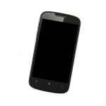 Lcd Frame Middle Chassis For Lenovo A690 Black By - Maxbhi Com
