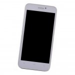 Lcd Frame Middle Chassis For Iball Andi 4 5 Ripple White By - Maxbhi Com