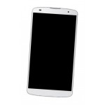 Lcd Frame Middle Chassis For Lg G Pro 2 F350 Black By - Maxbhi Com