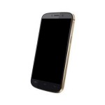 Lcd Frame Middle Chassis For Micromax Canvas Gold Black By - Maxbhi Com