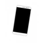 Lcd Frame Middle Chassis For Lava Iris Fuel F1 White By - Maxbhi Com