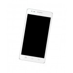 Lcd Frame Middle Chassis For Intex Aqua I7 Black By - Maxbhi Com
