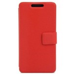 Flip Cover for Alcatel Idol X - Red