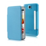 Flip Cover for Alcatel One Touch Scribe Easy 8000D with dual SIM - Flash Blue