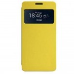 Flip Cover for Alcatel One Touch Scribe Easy 8000D with dual SIM - Flash Yellow