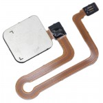 Fingerprint Sensor Flex Cable For Vivo Y19 White By - Maxbhi Com