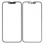 Replacement Front Glass For Apple Iphone 14 Black By - Maxbhi Com