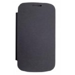 Flip Cover for Celkon A105 - Black