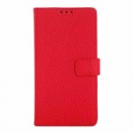 Flip Cover for Celkon Campus One A354C - Red