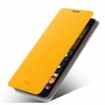 Flip Cover for Celkon Campus One A354C - Yellow