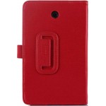 Flip Cover for Dell Venue 7 Wi-Fi with Wi-Fi only - Red
