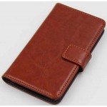 Flip Cover for Elephone P8 Pro - Brown