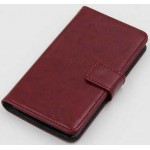 Flip Cover for Elephone P8 Pro - Wine Red