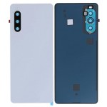 Back Panel Cover For Sony Xperia 10 Iv White - Maxbhi Com