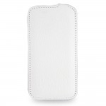 Flip Cover for HTC Desire X Dual SIM with dual SIM card slots - White