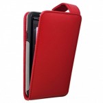 Flip Cover for HTC EVO 3D - Red