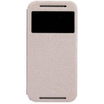 Flip Cover for HTC One (M8) - Amber Gold