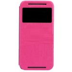 Flip Cover for HTC One (M8) - Pink