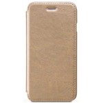 Flip Cover for HTC One XC - Gold