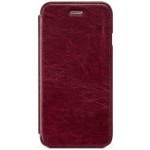 Flip Cover for HTC One XC - Wine Red