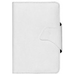 Flip Cover for HCL Me Champ Tab - White