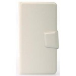 Flip Cover for Hi-Tech S250 Amaze - White