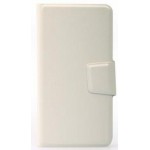 Flip Cover for Hi-Tech S305 Amaze - White