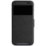 Flip Cover for HTC M7 - Black