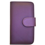 Flip Cover for HTC One V CDMA - Purple Grey