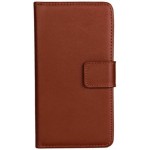 Flip Cover for Huawei Ascend G615 - Brown