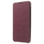 Flip Cover for Huawei Ascend G730 Dual SIM - Wine Red
