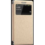 Flip Cover for Huawei Ascend P7 mini - Gold