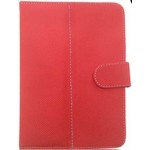 Flip Cover for IBall Slide 3G 7345Q-800 - Red