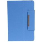 Flip Cover for IBall Slide 3G 9017-D50 - Blue