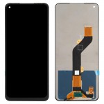 Lcd With Touch Screen For Tecno Camon 17 Global Cg6 Black By - Maxbhi Com