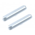 Volume Side Button Outer For Tecno Camon 17 Global Cg6 White By - Maxbhi Com